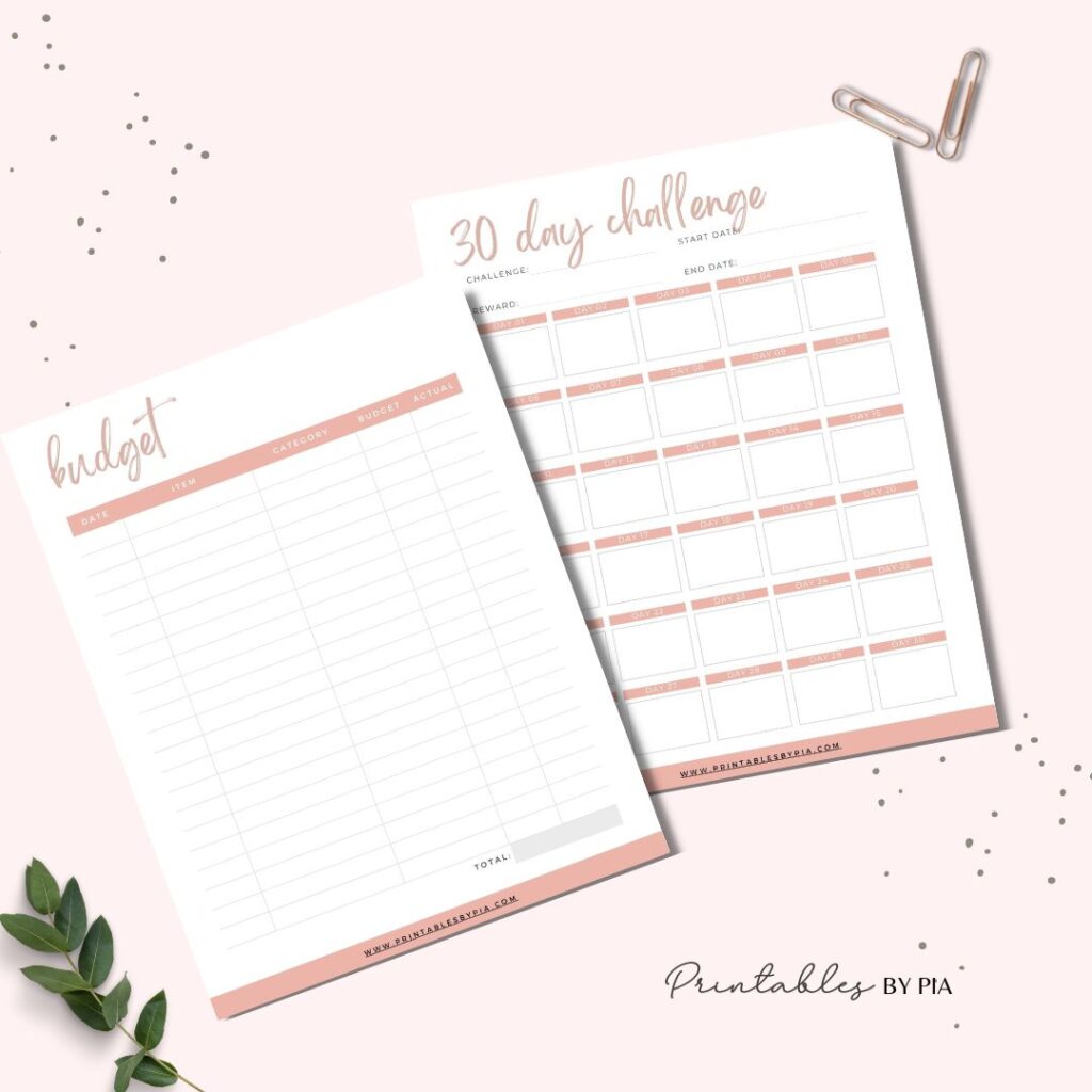 free daily planner