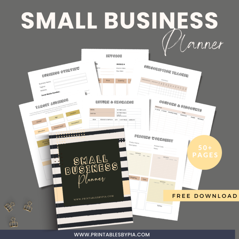 The Free Small Business Planner You Didn’t Know You Needed (But Totally Do)