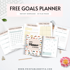 Free Goal Planner To Help You Organize Your Life And Accomplish More