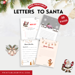 30 Free Printable Letters to Santa Templates To Make This Christmas Extra Special.